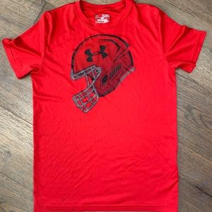 Youth XL red loose t shirt
